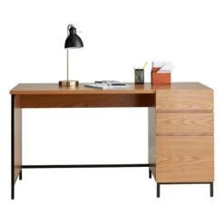 Honeybloom Oliver 3-Drawer Desk -Furniture Series Sale honeybloom oliver 3 drawer desk 2