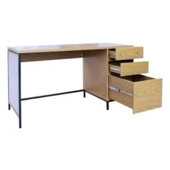 Honeybloom Oliver 3-Drawer Desk -Furniture Series Sale honeybloom oliver 3 drawer desk 3