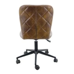Honeybloom Quinton Quilted Faux Leather Office Chair -Furniture Series Sale honeybloom quinton quilted faux leather office chair 3