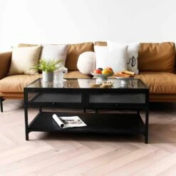 Honeybloom Sage Frost Coffee Table -Furniture Series Sale honeybloom sage frost coffee table 5