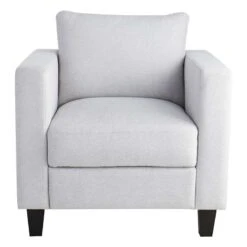 Honeybloom Stone Light Grey Armchair -Furniture Series Sale honeybloom stone light grey armchair 2