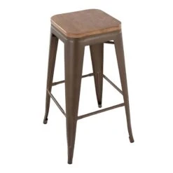 Honeybloom Westfield Barstool, Bronze -Furniture Series Sale honeybloom westfield barstool bronze 3