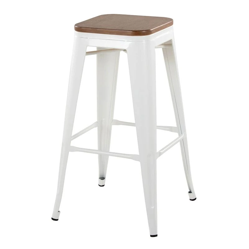 Honeybloom Westfield Barstool, White 3 Honeybloom Westfield Barstool, White