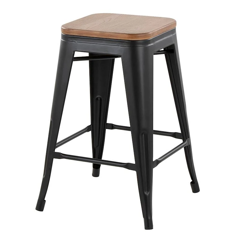 Honeybloom Westfield Counter Stool, Black 5 Honeybloom Westfield Counter Stool, Black - Image 3