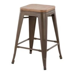 Honeybloom Westfield Counter Stool, Bronze -Furniture Series Sale honeybloom westfield counter stool bronze 2