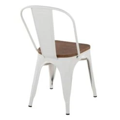 Honeybloom Westfield Dining Chair, White -Furniture Series Sale honeybloom westfield dining chair white 2