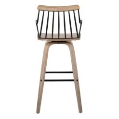 Honeybloom Whitley Swivel Barstool -Furniture Series Sale honeybloom whitley swivel barstool 4