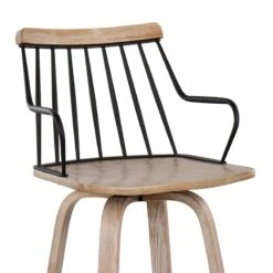 Honeybloom Whitley Swivel Barstool -Furniture Series Sale honeybloom whitley swivel barstool 6