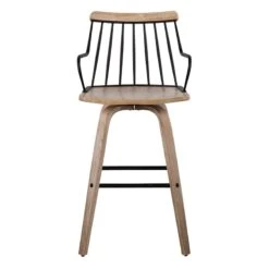 Honeybloom Whitley Swivel Counter Stool -Furniture Series Sale honeybloom whitley swivel counter stool 1
