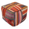 Indira Yard Dyed Pouf -Furniture Series Sale indira yard dyed pouf