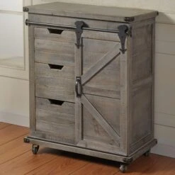 Jacob 3-Drawer Sliding Barn Door Cabinet 5 Jacob 3-Drawer Sliding Barn Door Cabinet -Furniture Series Sale jacob 3 drawer sliding barn door cabinet 1