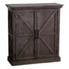 Kelly 2-Door Barn Door Cabinet