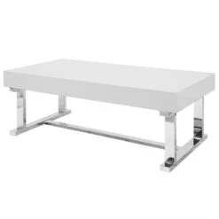 Laila Ali Astrid White Coffee Table -Furniture Series Sale laila ali astrid white coffee table 3