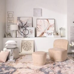 Laila Ali Caila Ottoman, Natural -Furniture Series Sale laila ali caila ottoman natural 3