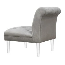 Laila Ali Grey Tufted Accent Chair With Clear Acrylic Legs 10 Laila Ali Grey Tufted Accent Chair With Clear Acrylic Legs -Furniture Series Sale laila ali grey tufted accent chair with clear acrylic legs 2