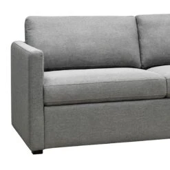 Laila Ali Harlowe Track Arm Sofa Grey -Furniture Series Sale laila ali harlowe track arm sofa grey 3