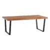 Live Edge Wood Top Coffee Table With Metal Base -Furniture Series Sale live edge wood top coffee table with metal base