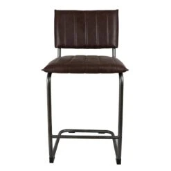 Luka Faux Leather Counter Stool, Dark Brown 8 Luka Faux Leather Counter Stool, Dark Brown -Furniture Series Sale luka faux leather counter stool dark brown 1