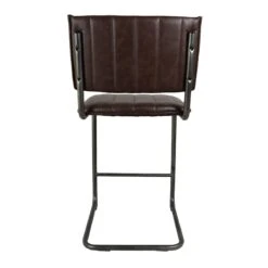 Luka Faux Leather Counter Stool, Dark Brown 11 Luka Faux Leather Counter Stool, Dark Brown -Furniture Series Sale luka faux leather counter stool dark brown 4