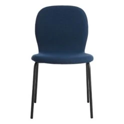 Preston Stackable Dining Chair, Navy Blue -Furniture Series Sale preston stackable dining chair navy blue 2