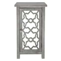 Providence 1-Door Mirrored Silver Cabinet 10 Providence 1-Door Mirrored Silver Cabinet -Furniture Series Sale providence 1 door mirrored silver cabinet 1