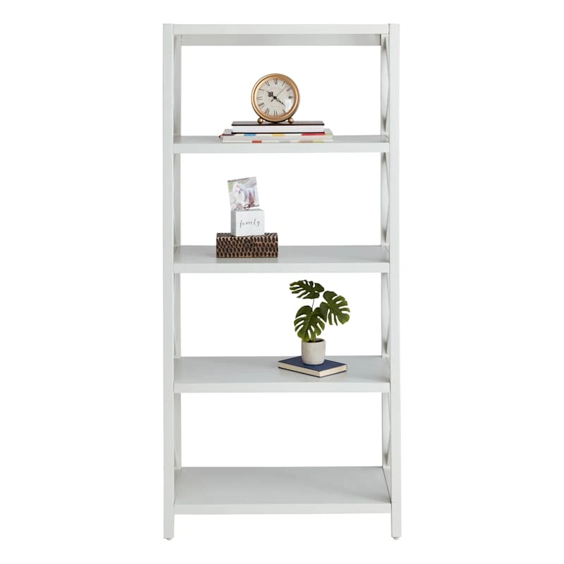 Providence Adelaide Bookshelf, White 4 Providence Adelaide Bookshelf, White - Image 2
