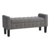 Providence Andy Storage Bench, Grey -Furniture Series Sale providence andy storage bench grey
