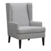 Providence Asher Greek Key Accent Chair, Grey -Furniture Series Sale providence asher greek key accent chair grey