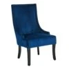 Providence Cassia Velvet Accent Chair, Navy Blue 1 Providence Cassia Velvet Accent Chair, Navy Blue -Furniture Series Sale providence cassia velvet accent chair navy blue