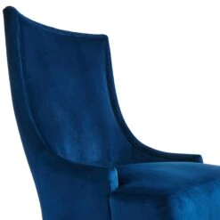 Providence Cassia Velvet Accent Chair, Navy Blue -Furniture Series Sale providence cassia velvet accent chair navy blue 3