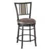 Providence Celine Grey Swivel Counter Stool, 24" -Furniture Series Sale providence celine grey swivel counter stool 24