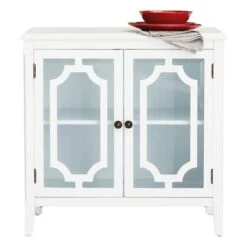 Providence Charlotte Cabinet, White -Furniture Series Sale providence charlotte cabinet white 2
