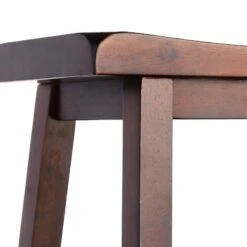 Providence Dark Oak Saddle Backless Barstool, 29" 12 Providence Dark Oak Saddle Backless Barstool, 29" -Furniture Series Sale providence dark oak saddle backless barstool 29 4