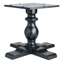 Providence Evening Mist Black Cylinder Table Pedestal, Top & Base Sold Separately 9 Providence Evening Mist Black Cylinder Table Pedestal, Top & Base Sold Separately -Furniture Series Sale providence evening mist black cylinder table pedestal top base sold separately 3
