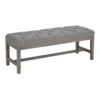 Providence Ferdinand Bench, Grey -Furniture Series Sale providence ferdinand bench grey