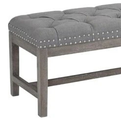 Providence Ferdinand Bench, Grey -Furniture Series Sale providence ferdinand bench grey 3