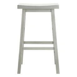 Providence Grey Saddle Backless Barstool, 29" 9 Providence Grey Saddle Backless Barstool, 29" -Furniture Series Sale providence grey saddle backless barstool 29 1