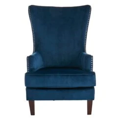 Providence Kori Accent Chair, Navy -Furniture Series Sale providence kori accent chair navy 2