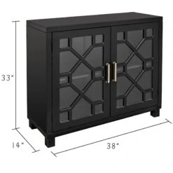Providence Merrick Black Glass Pane Cabinet -Furniture Series Sale providence merrick black glass pane cabinet 4