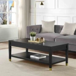 Providence Monroe Coffee Table, Black -Furniture Series Sale providence monroe coffee table black 6