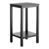 Providence Pratt Black Square Accent Table, 25" -Furniture Series Sale providence pratt black square accent table 25