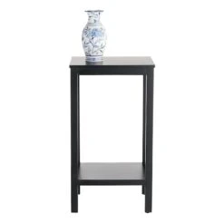 Providence Pratt Black Square Accent Table, 25" -Furniture Series Sale providence pratt black square accent table 25 4