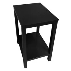 Providence Pratt Black Square Accent Table, 25" -Furniture Series Sale providence pratt black square accent table 25 5