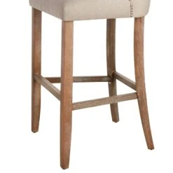 Providence Ring Back Barstool, Linen -Furniture Series Sale providence ring back barstool linen 4
