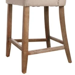 Providence Ring Back Counter Stool, Linen -Furniture Series Sale providence ring back counter stool linen 4