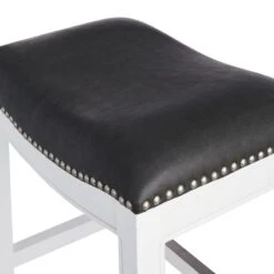 Providence Rylan Backless Counter Stool, White -Furniture Series Sale providence rylan backless counter stool white 2