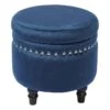 Providence Stanley Storage Ottoman, Navy Blue 1 Providence Stanley Storage Ottoman, Navy Blue -Furniture Series Sale providence stanley storage ottoman navy blue