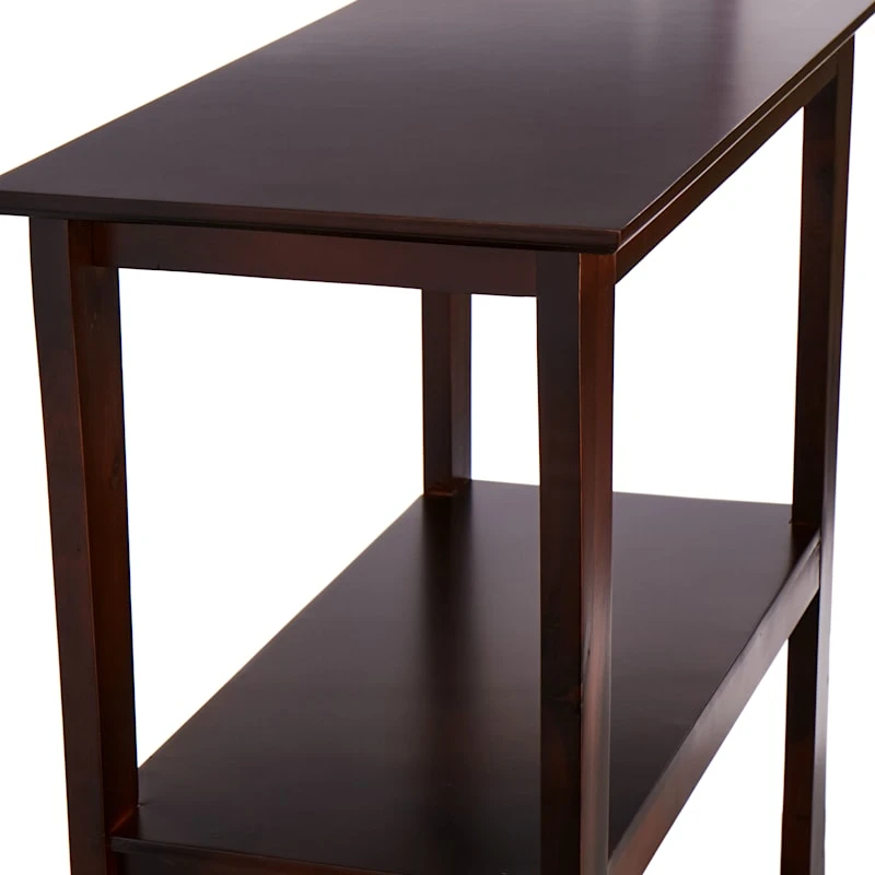 Providence Theodore Brown 3-Tier Thick Leg Bookshelf, 29" 5 Providence Theodore Brown 3-Tier Thick Leg Bookshelf, 29" - Image 3