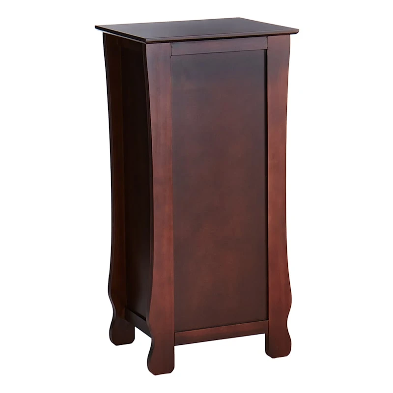 Providence Theodore Dark Brown 1-Drawer Cabinet End Table, 29" 4 Providence Theodore Dark Brown 1-Drawer Cabinet End Table, 29" - Image 2