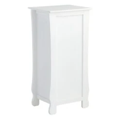 Providence Theodore White 1-Drawer Cabinet End Table, 29" -Furniture Series Sale providence theodore white 1 drawer cabinet end table 29 4